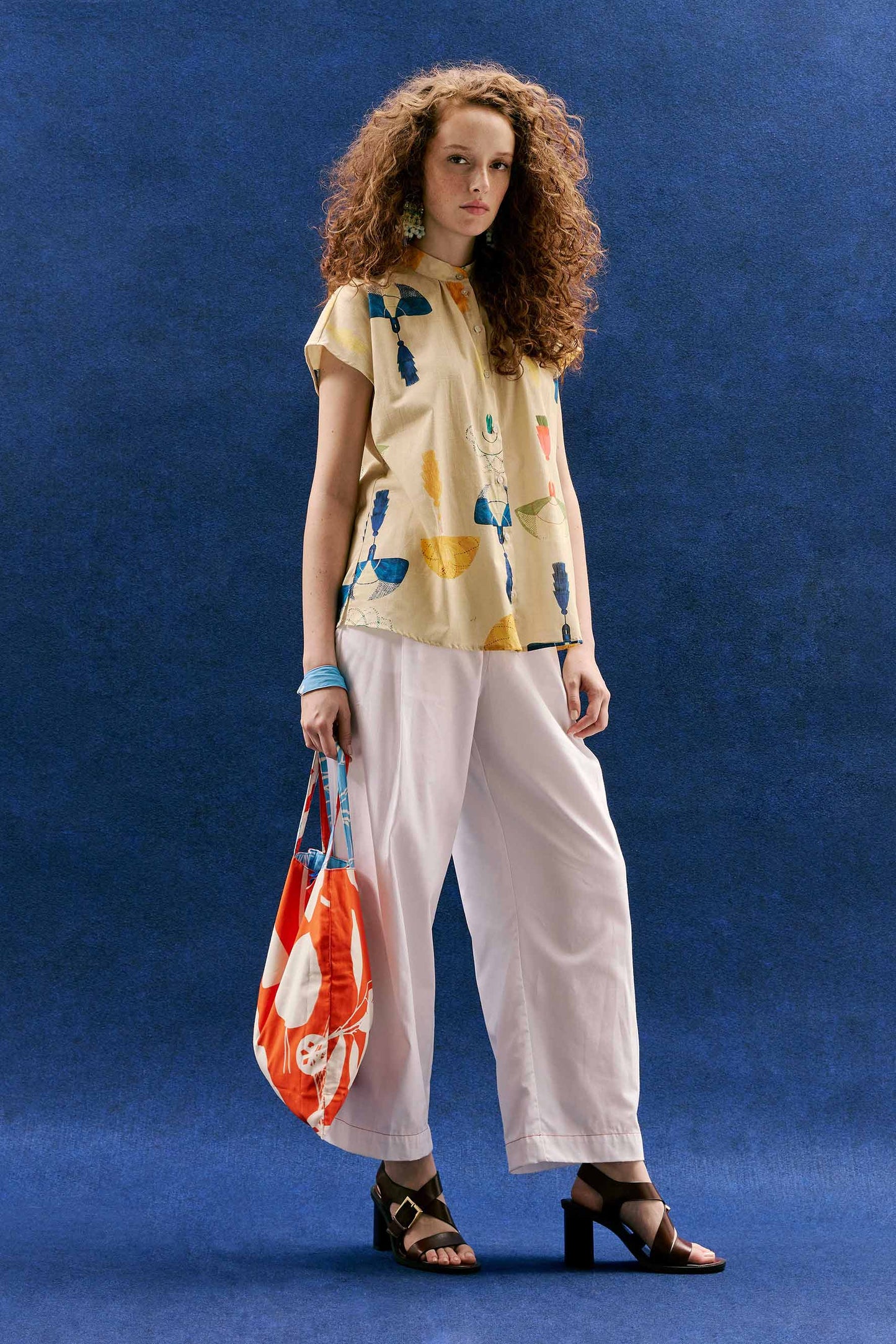 Camisa Gênova Leques Atalá