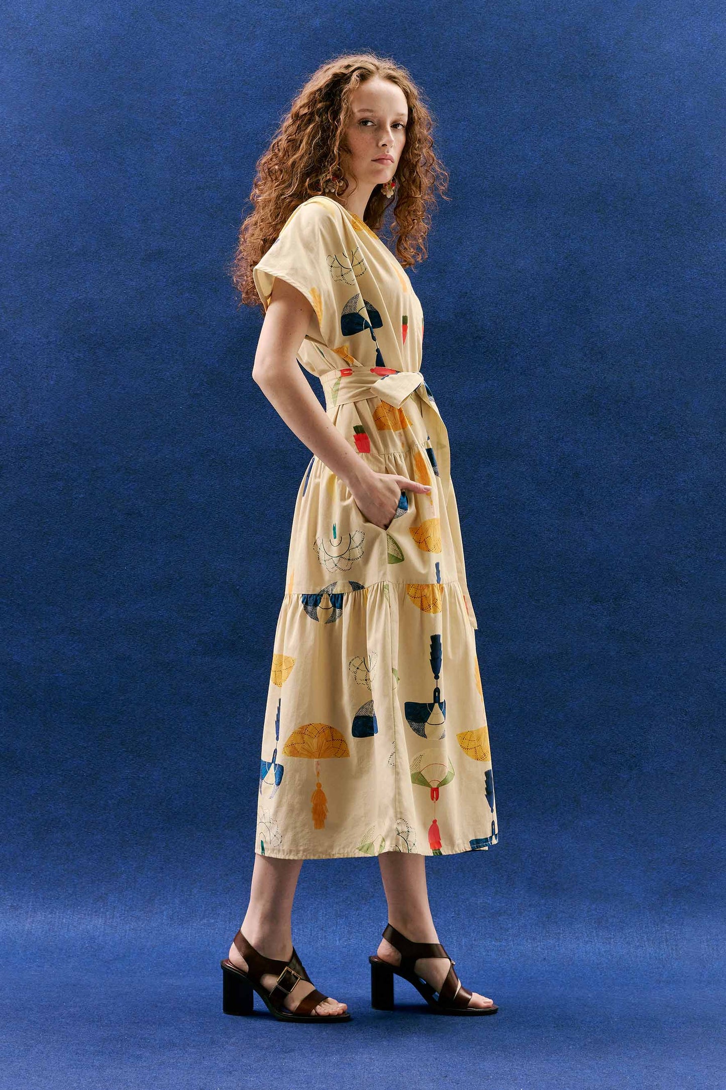Vestido Galeria Leques Atalá