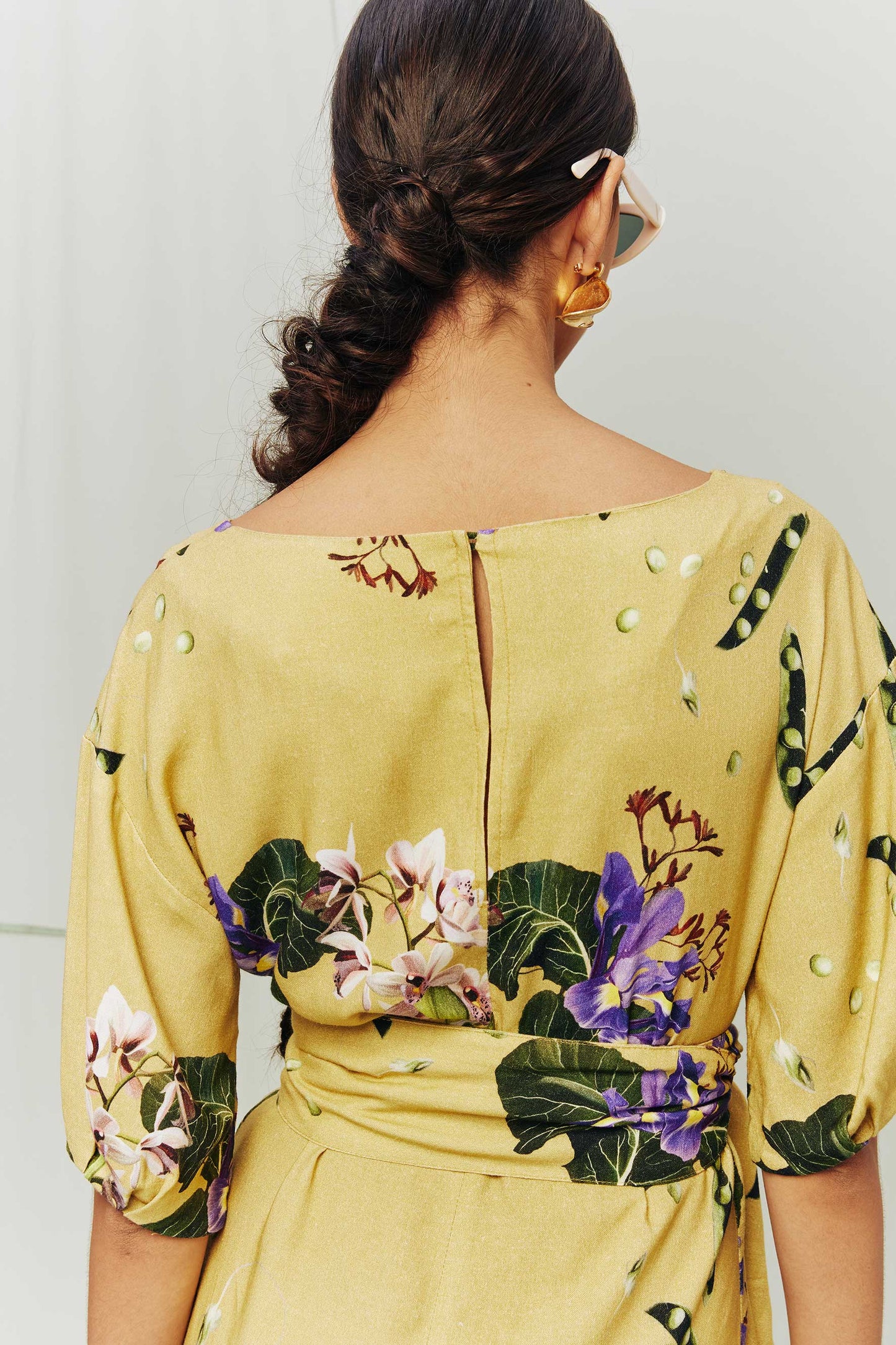 Vestido Lília Feira Floral Cana.