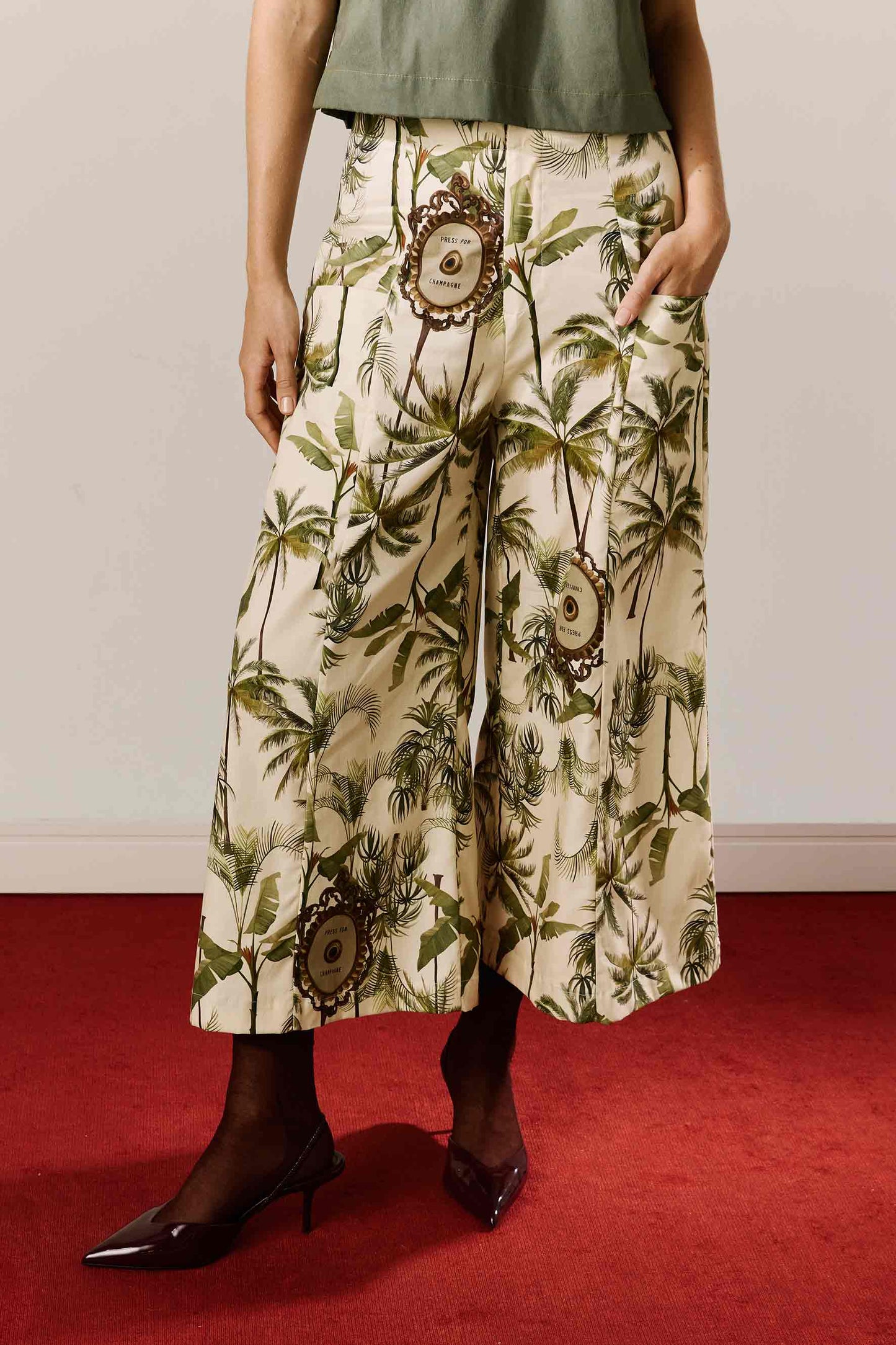 Calça Florença Papel de Parede Coqueiros