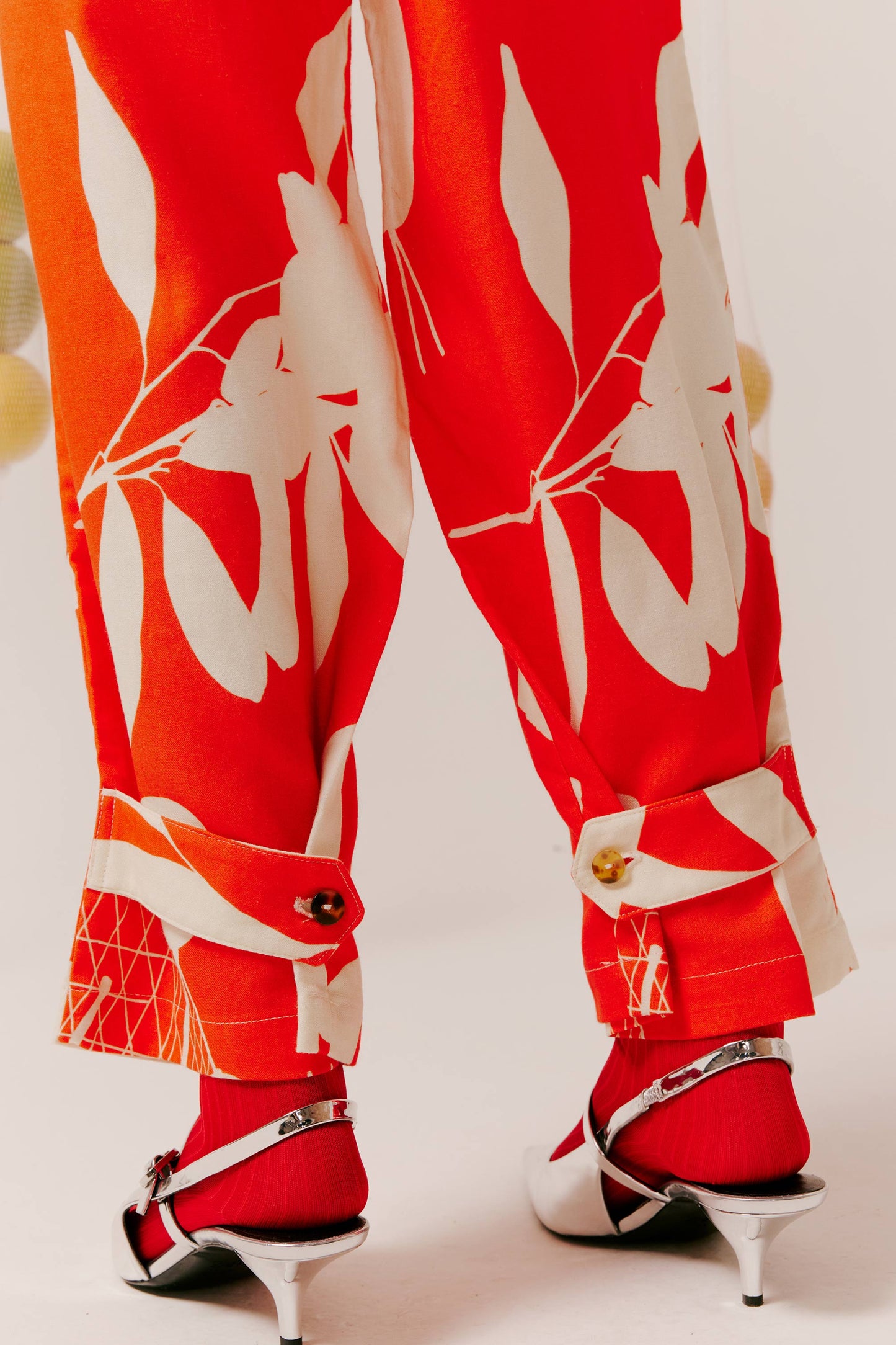 Calça Porto Dia de Feira Vermelho