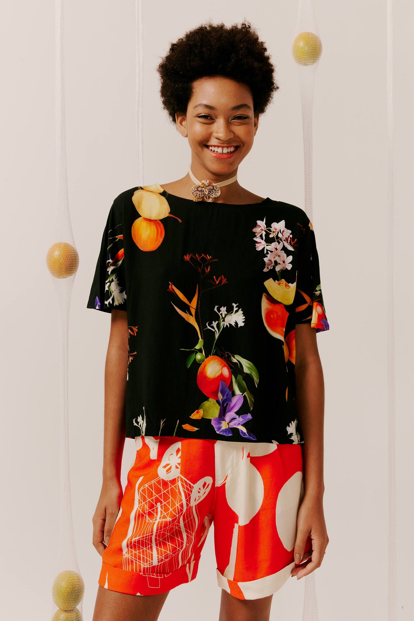 Blusa Japa New Feira Baile Noite