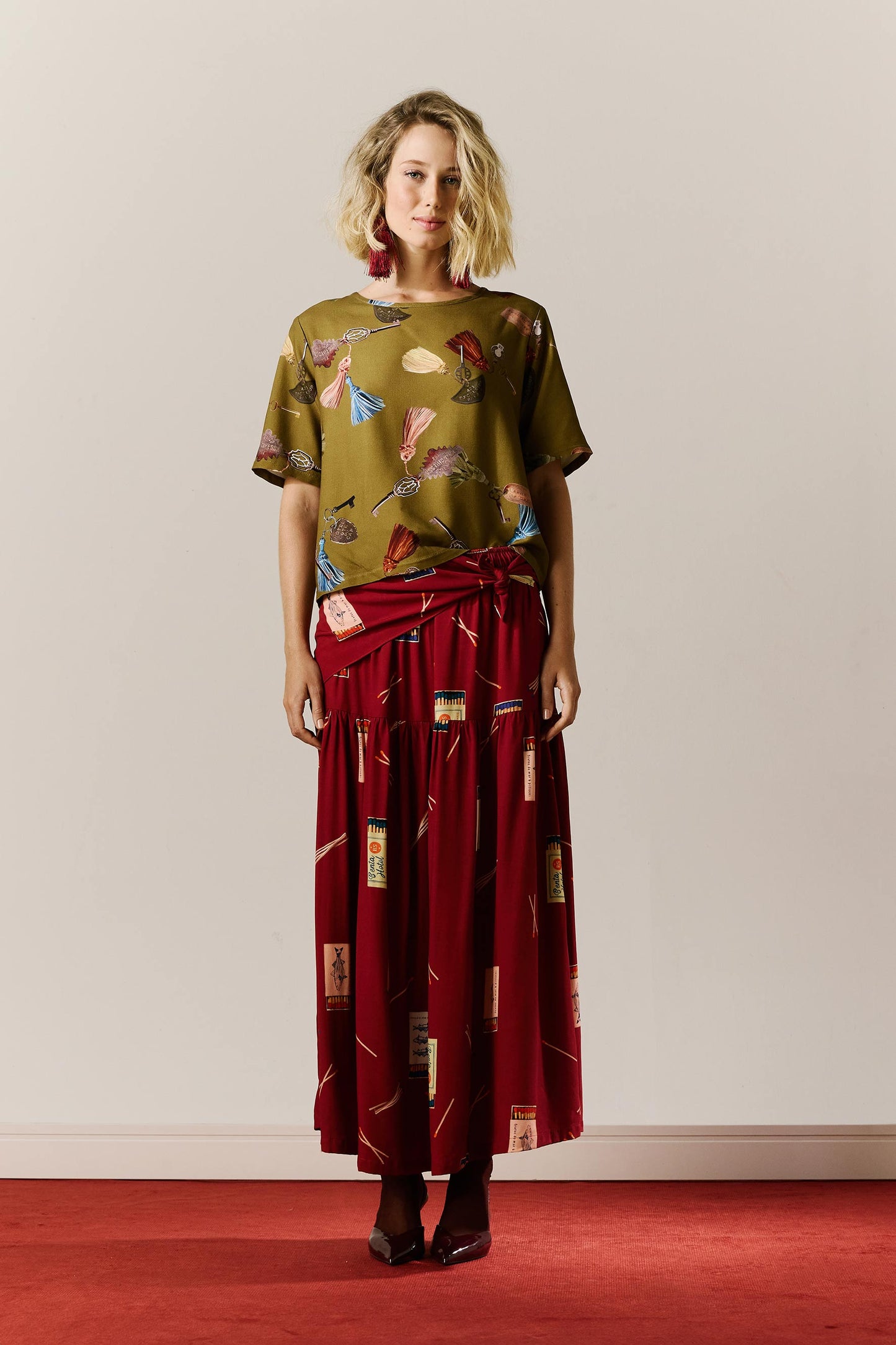 Blusa Nápoles Chaves Oliva