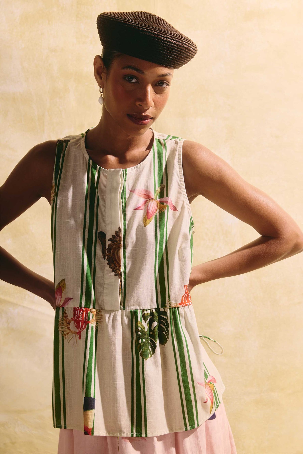 Blusa Amuleto Salada Latina Listras