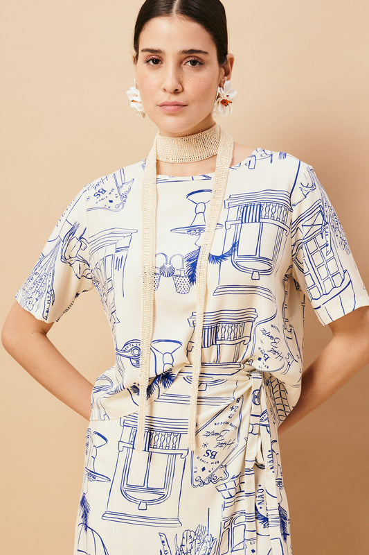 Blusa Nápoles Janelas