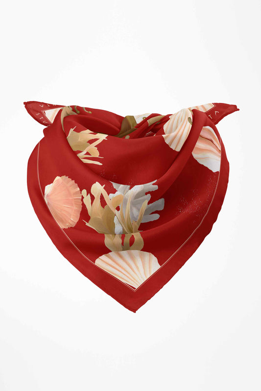 Lenço Lembranças Vermelho