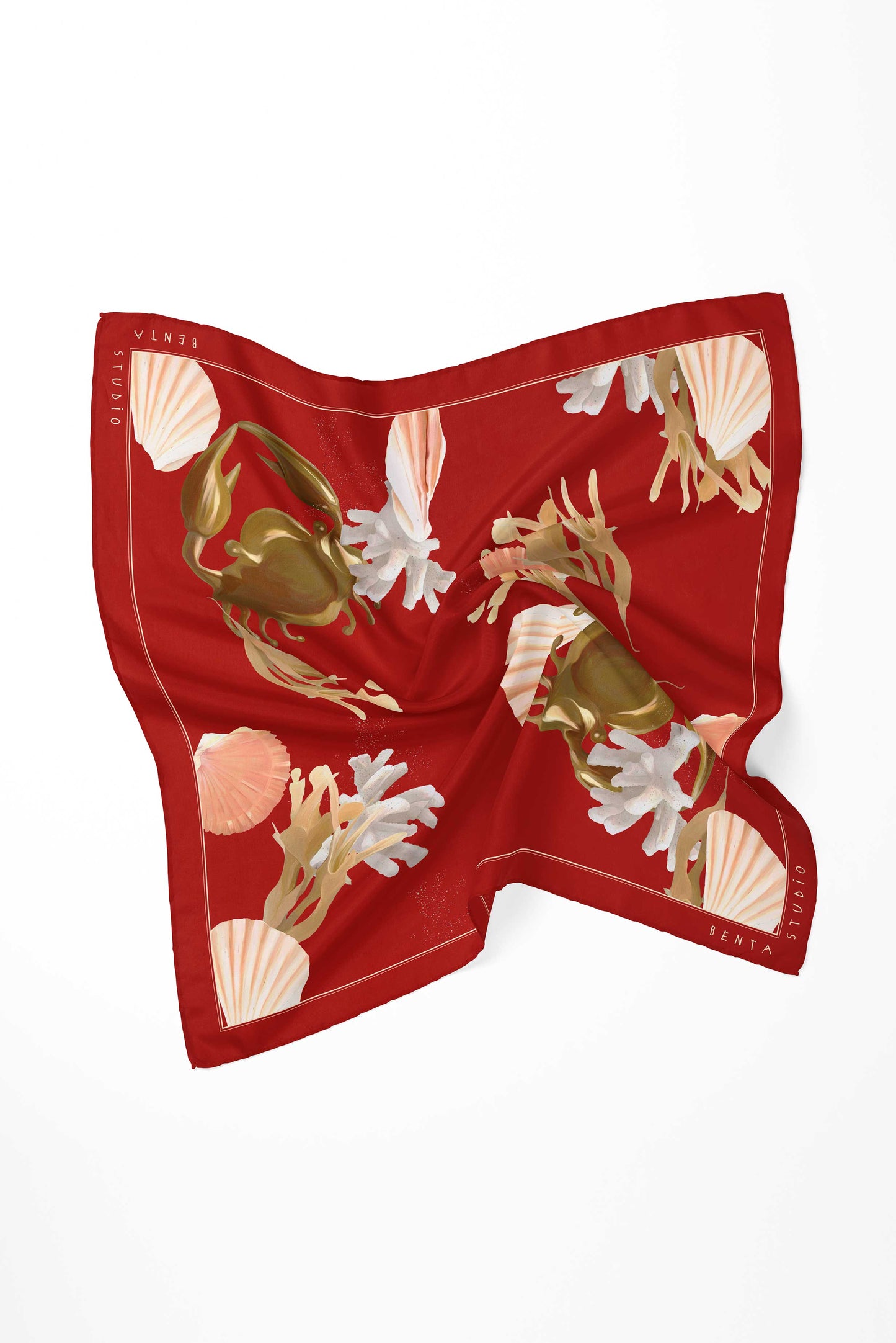 Lenço Lembranças Vermelho