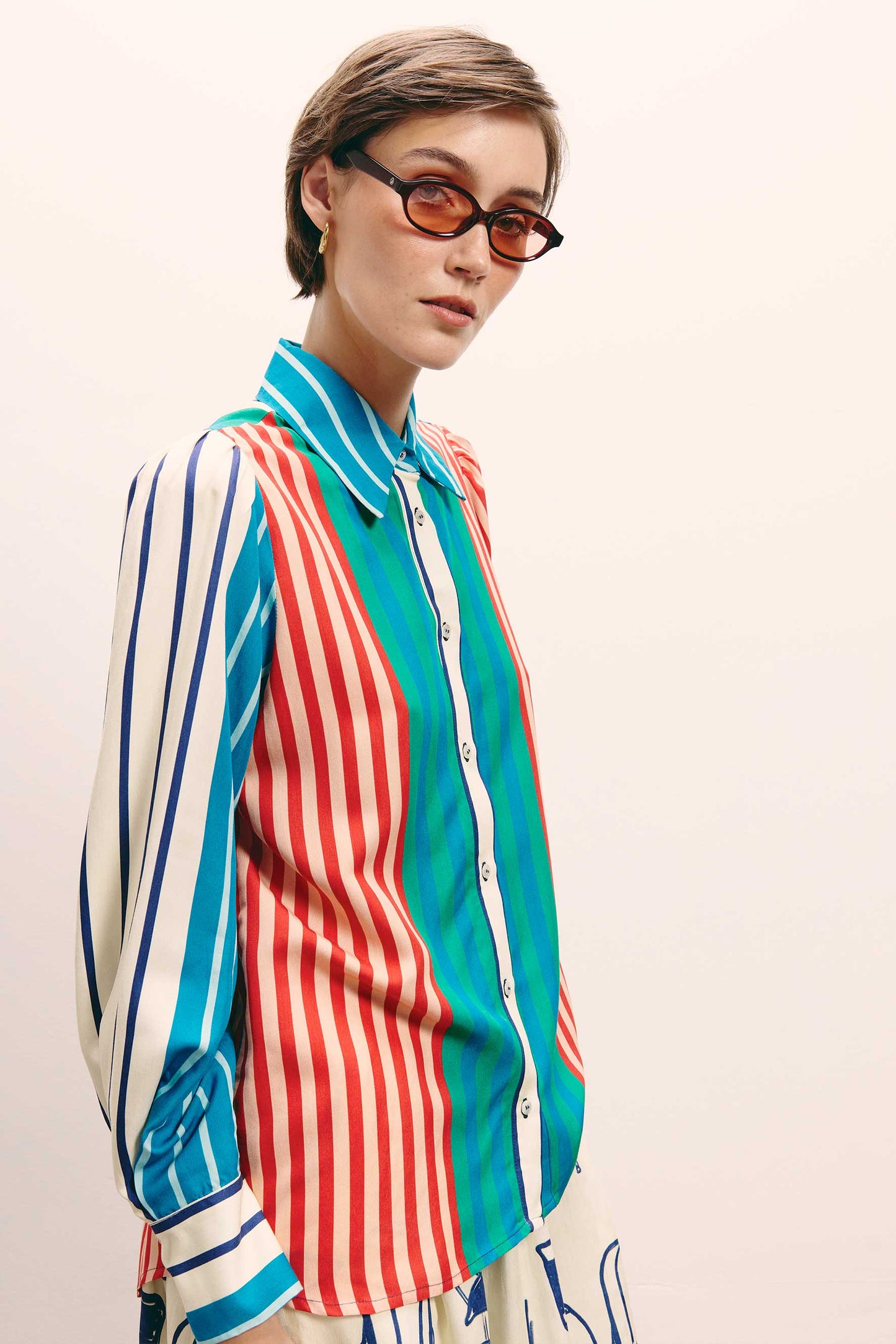 Camisa Studio Memórias Listra