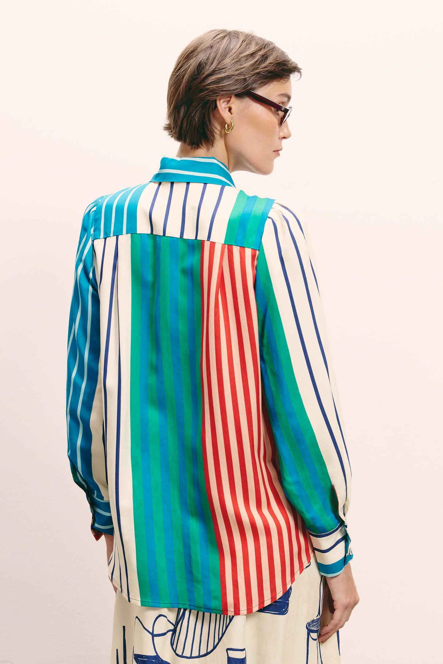 Camisa Studio Memórias Listra