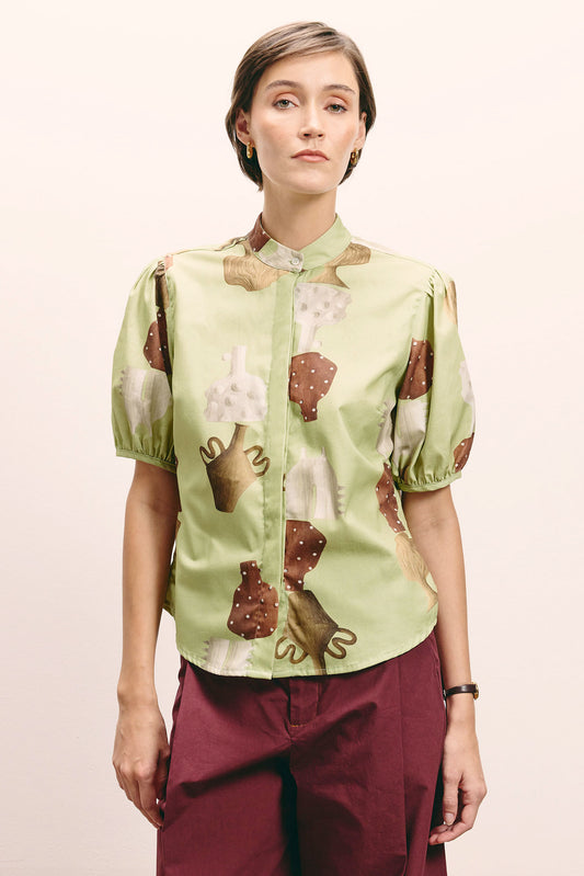 Blusa Roma Vasinhos Verde
