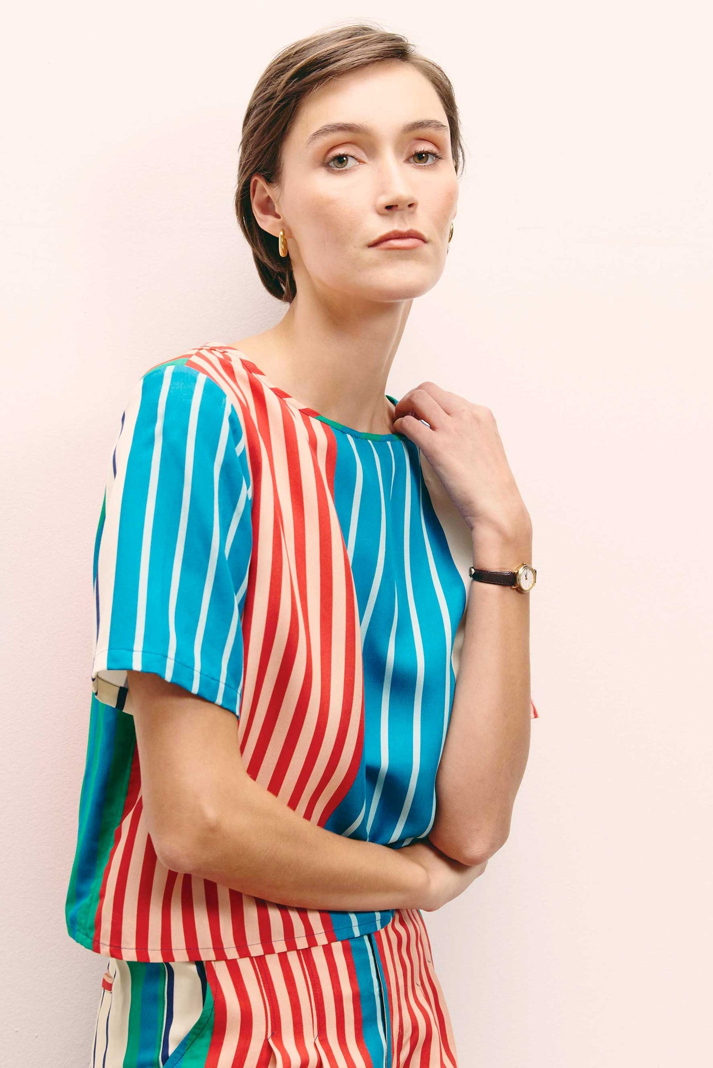 Blusa Nápoles Memórias Listras