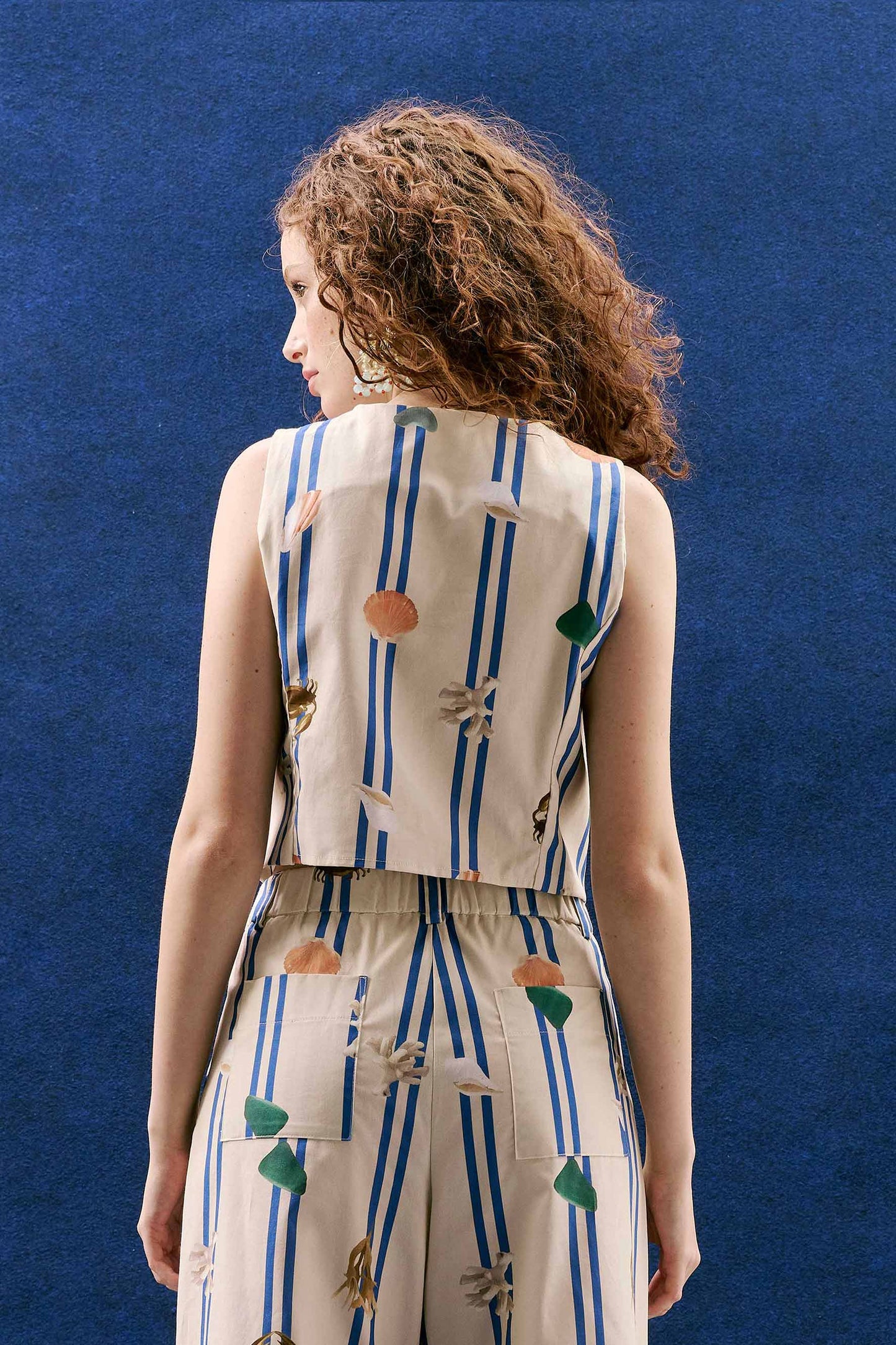 Calça Japão Lembranças de Verão Listras