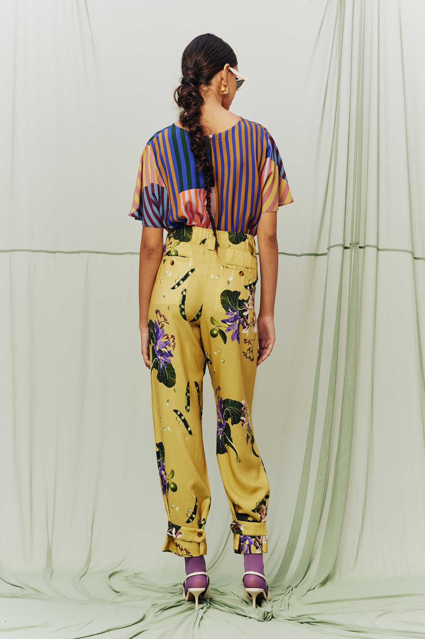 Calça Porto Floral Cana