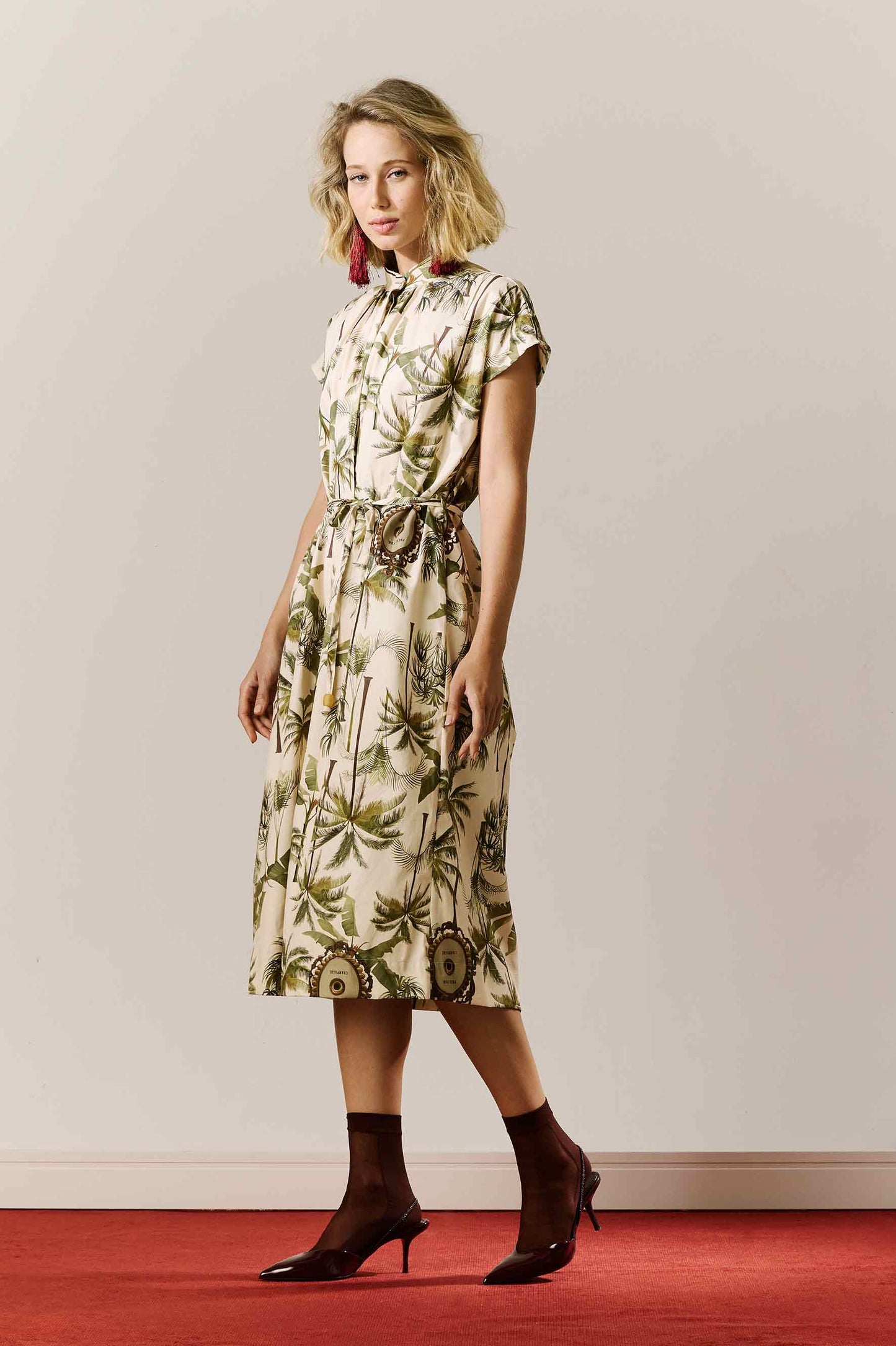 Vestido Gênova Papel de Parede Coqueiros