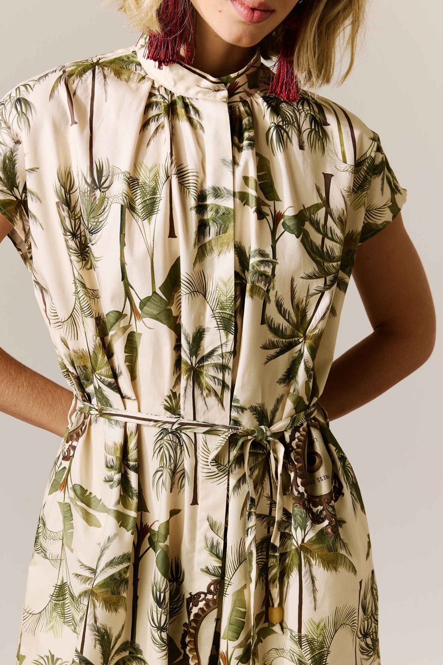 Vestido Gênova Papel de Parede Coqueiros