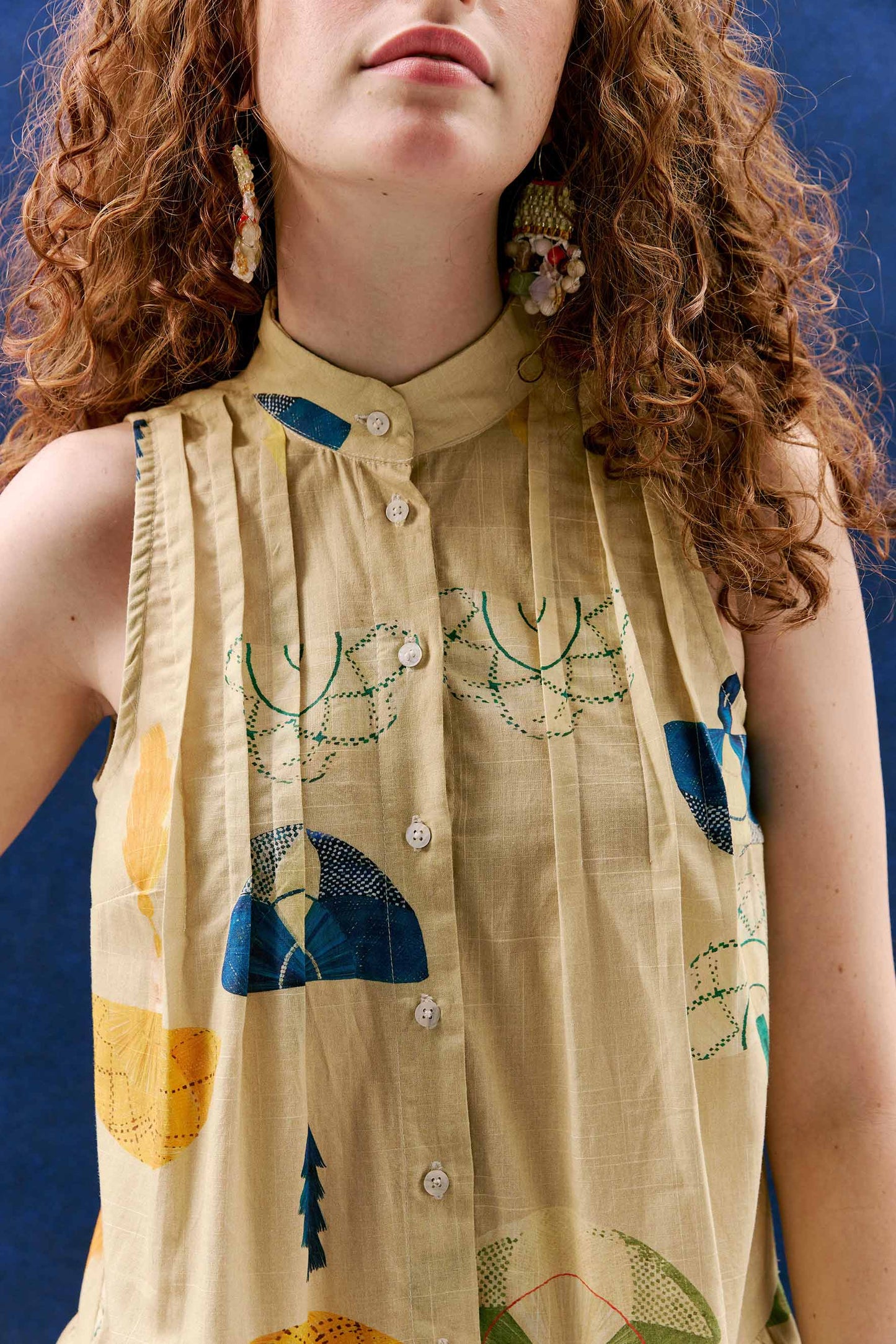 Vestido Nômade Leques Atalá