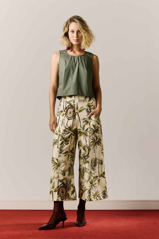 Calça Florença Papel de Parede Coqueiros
