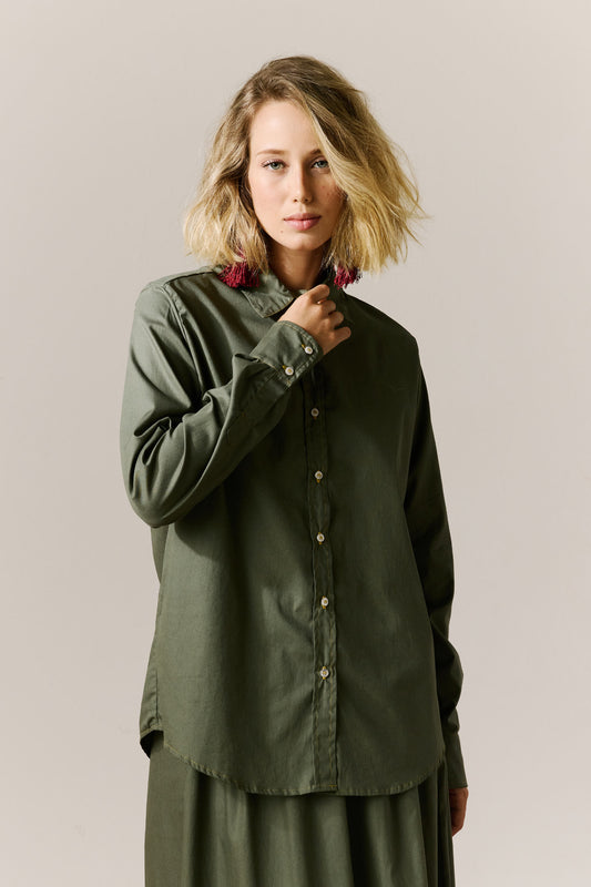 Camisa Nina Oliva