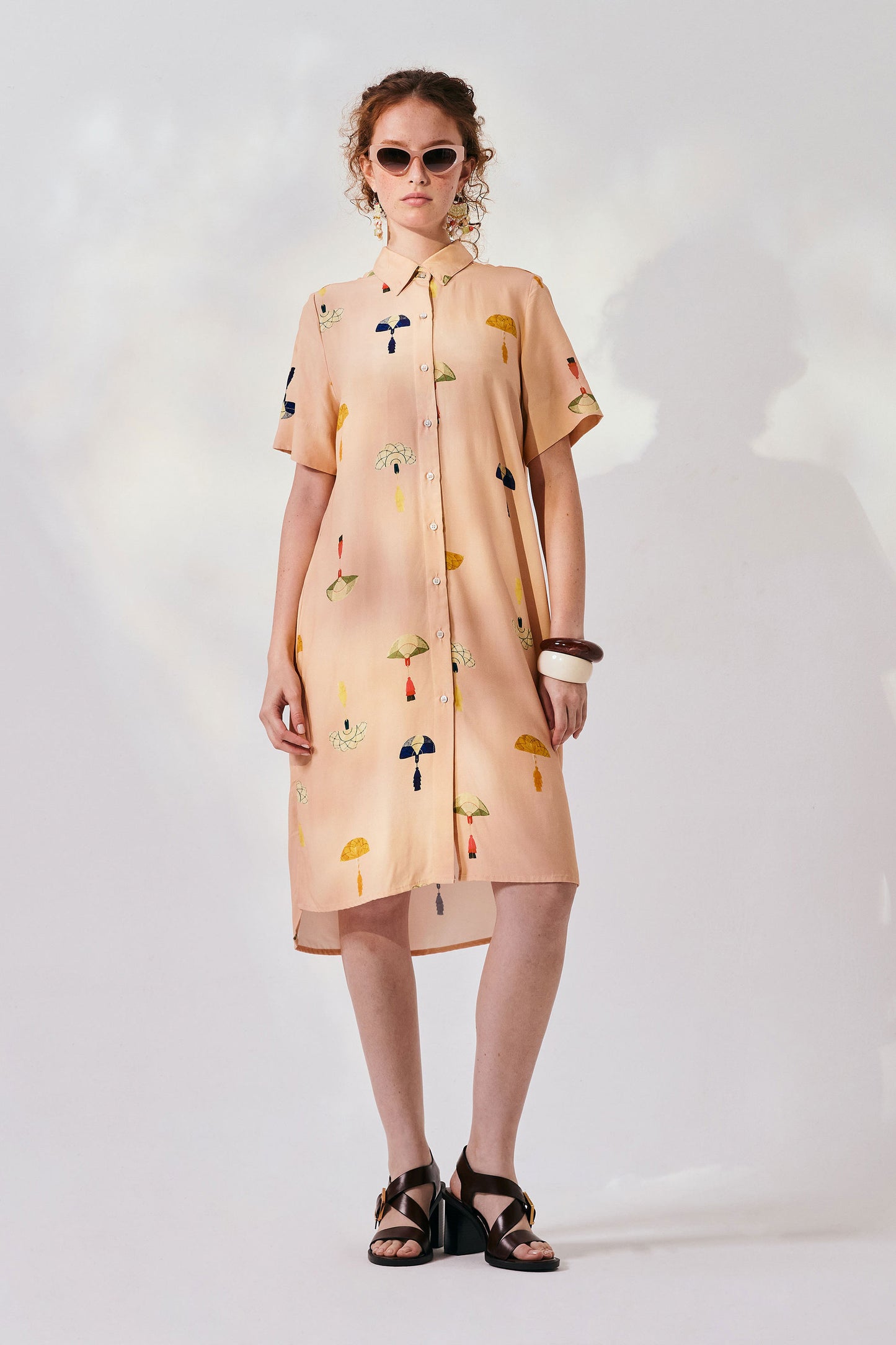 Chemise Fenda Mini Leques