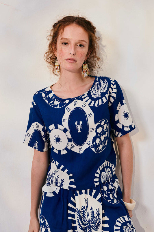 Blusa Nápoles Pratinhos