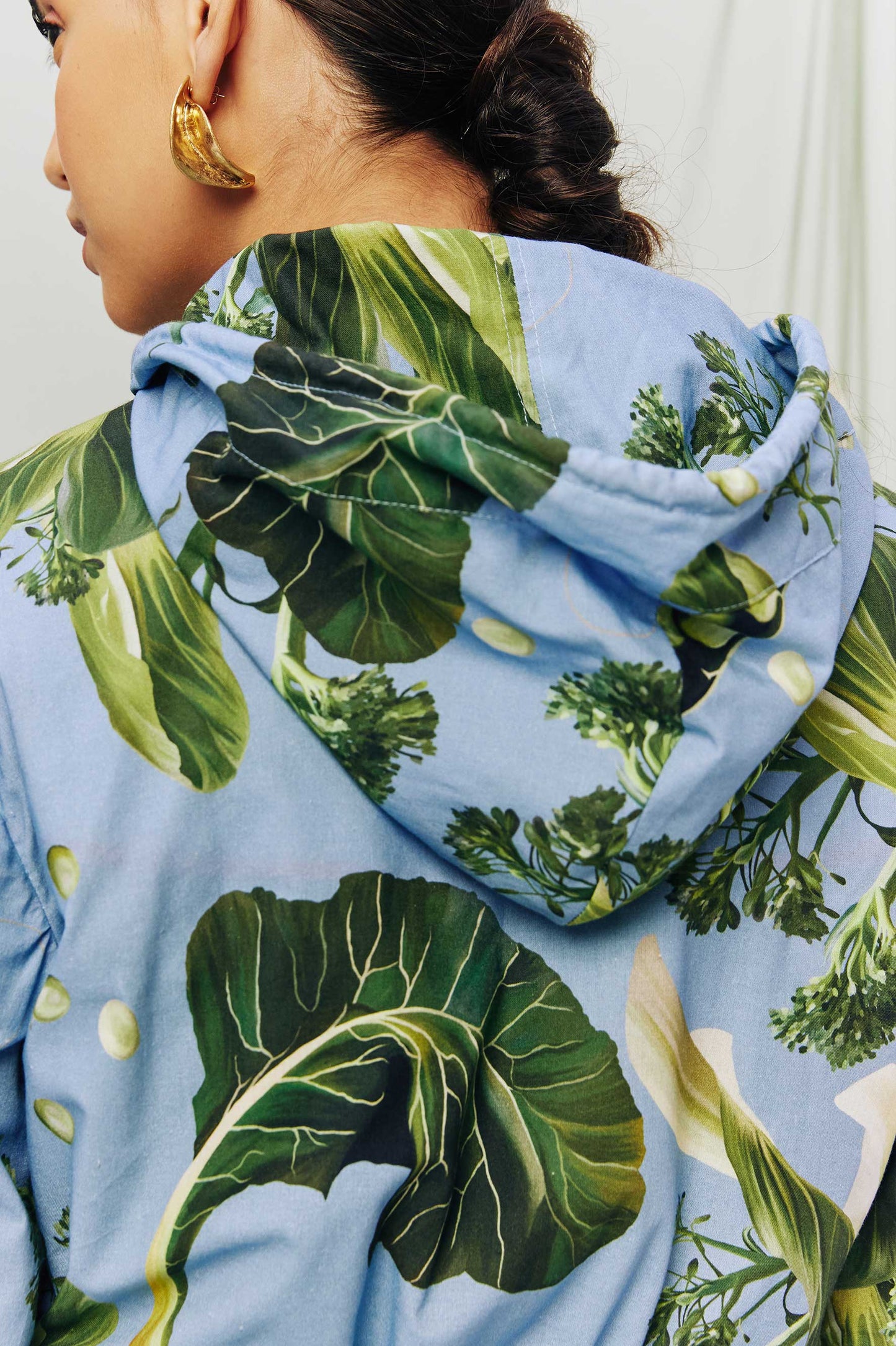Parka Um pouco de Salada Azul