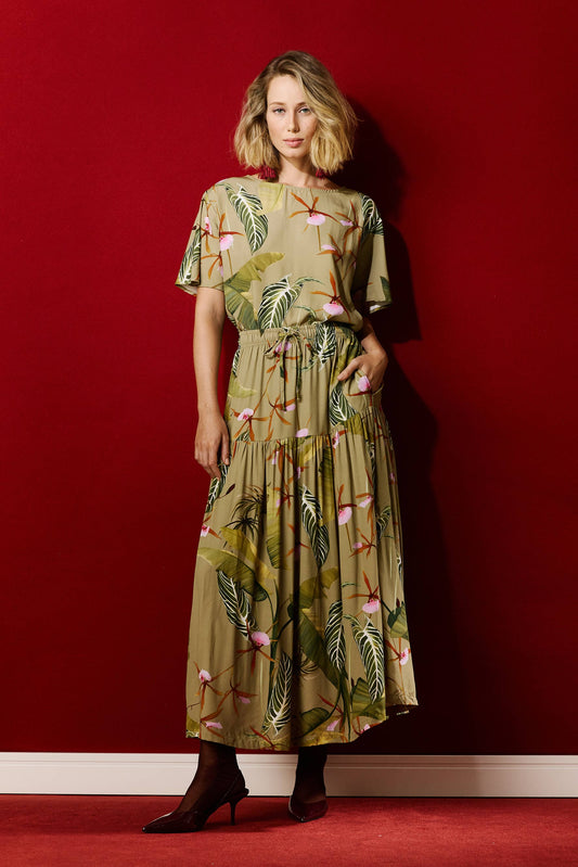 Saia Gipsy Floral do Hotel Khaky