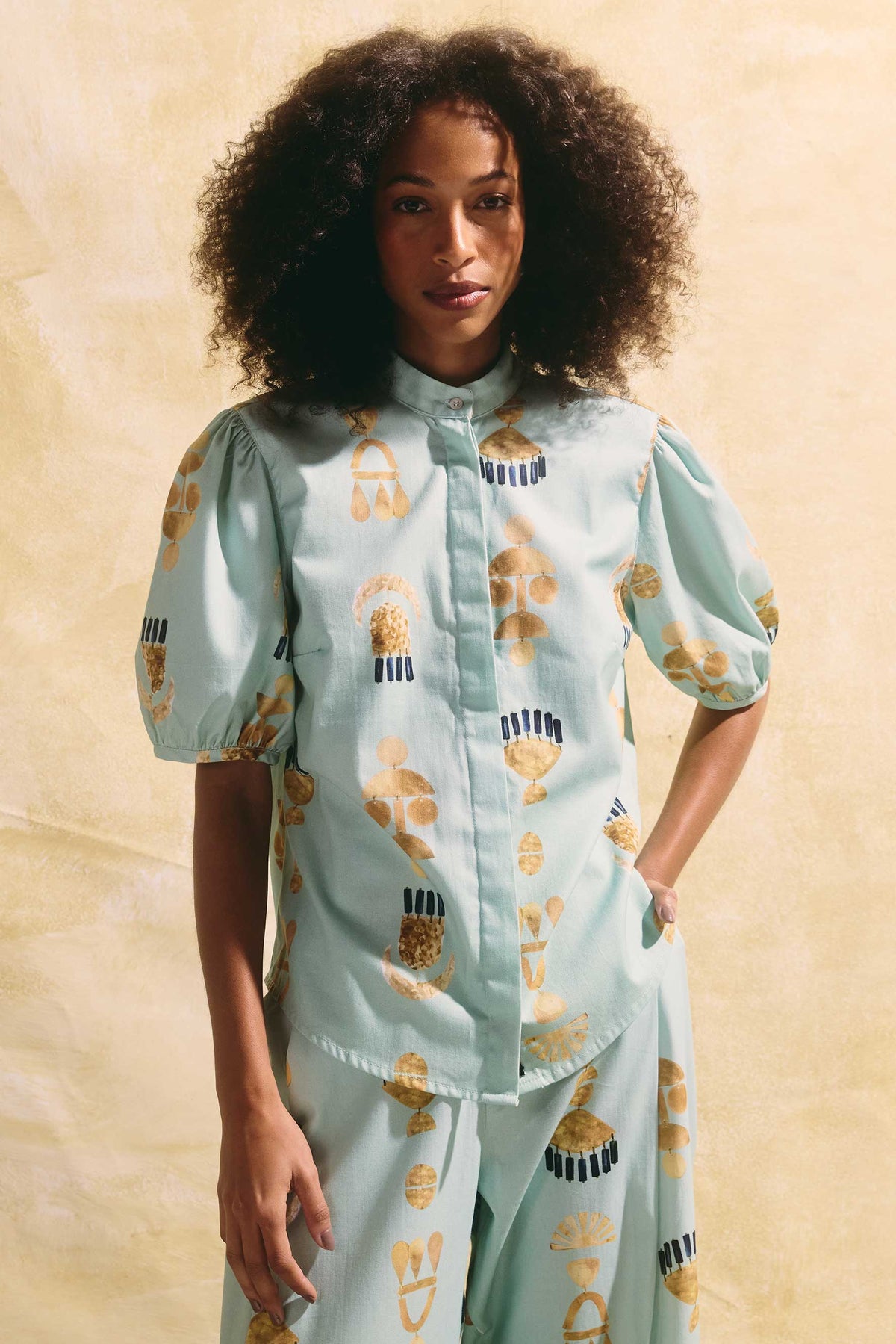 Blusa Roma Maias