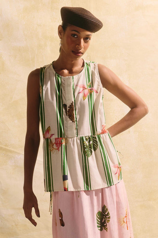 Blusa Amuleto Salada Latina Listras